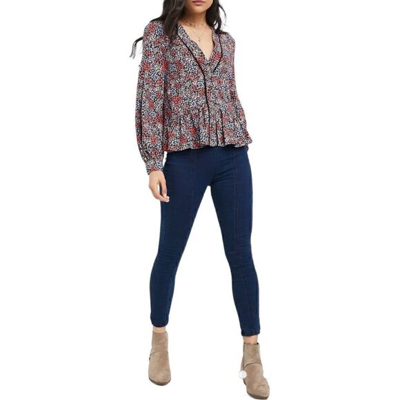 We The Free by Free People Alright Skinny Jeans - Picture 1 of 7